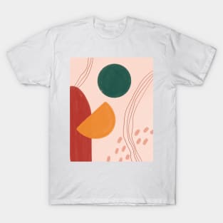 Abstract bohemian painting T-Shirt